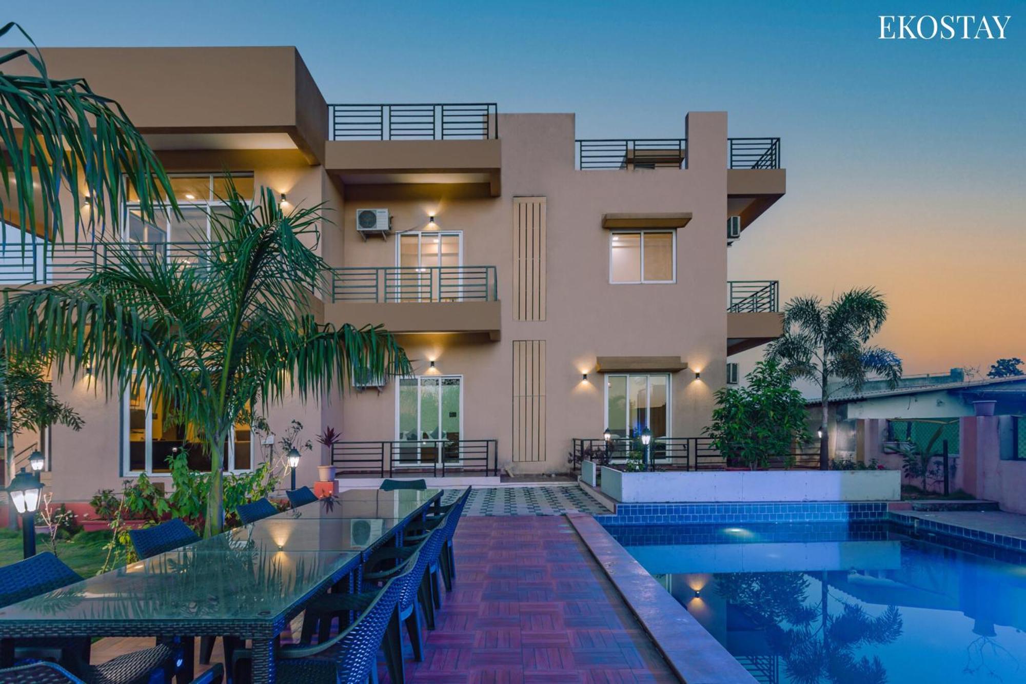 Eko Stay - Octagon Farms Villa Lonavala Exterior foto