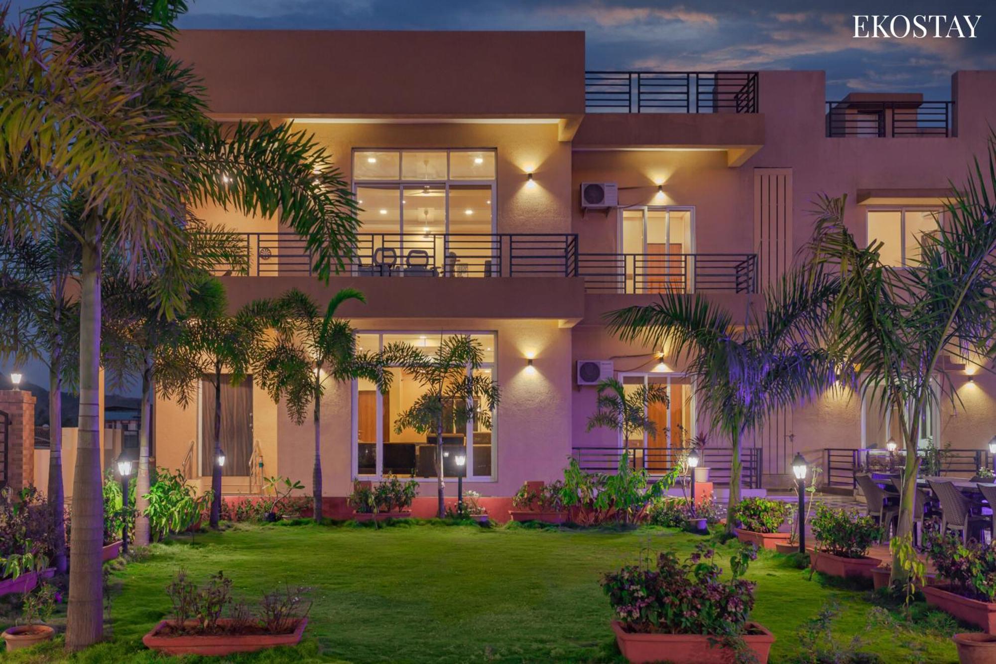 Eko Stay - Octagon Farms Villa Lonavala Exterior foto